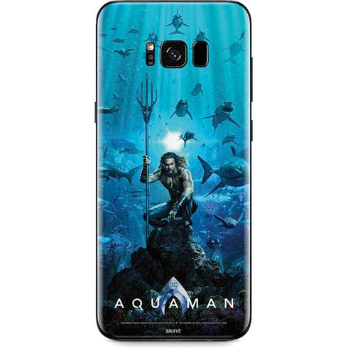 DC Comics DC Comics Movie Poster Main Galaxy S8 Plus Skin